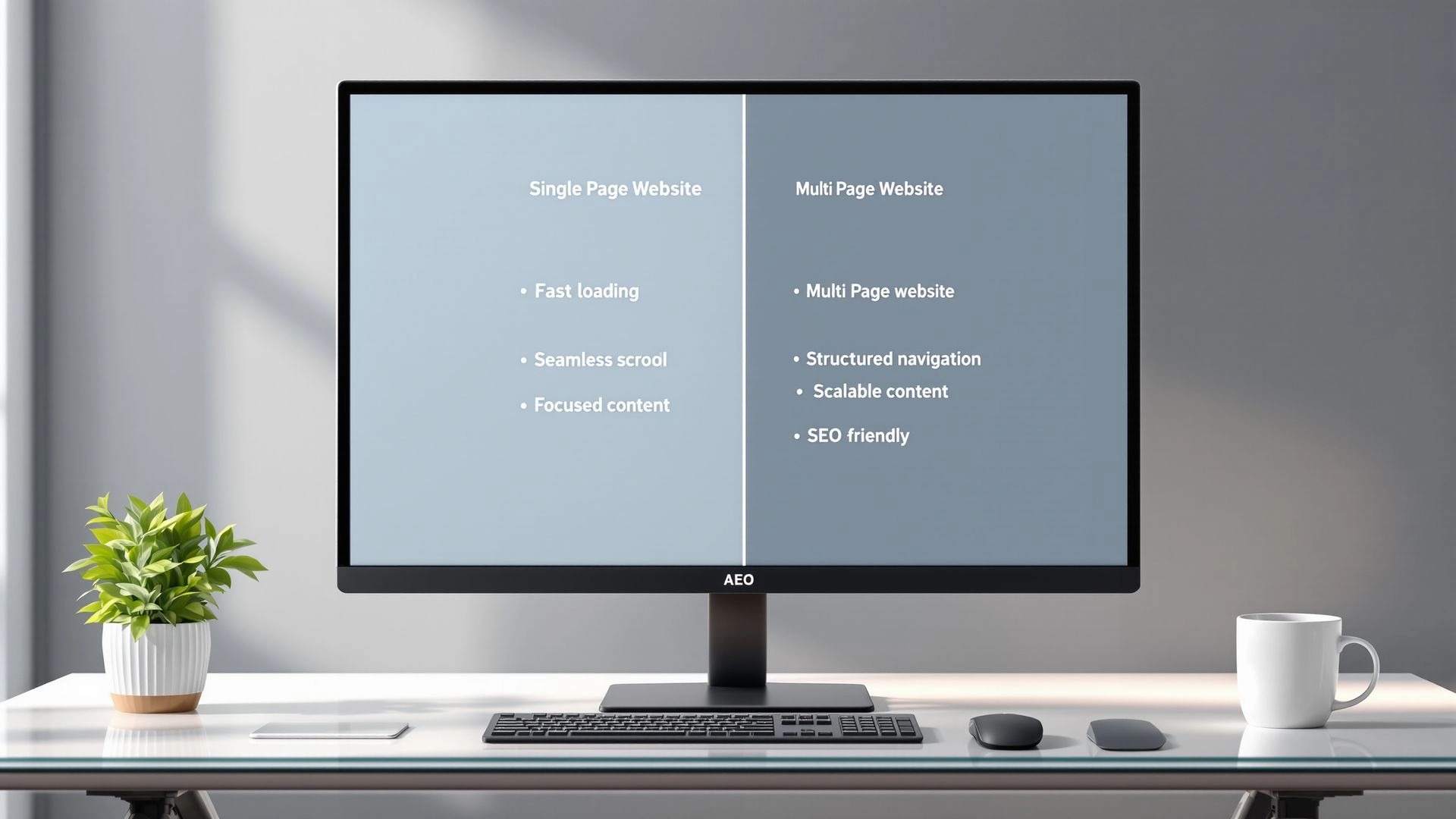 Best AEO: Single vs Multi Page Websites Comparison